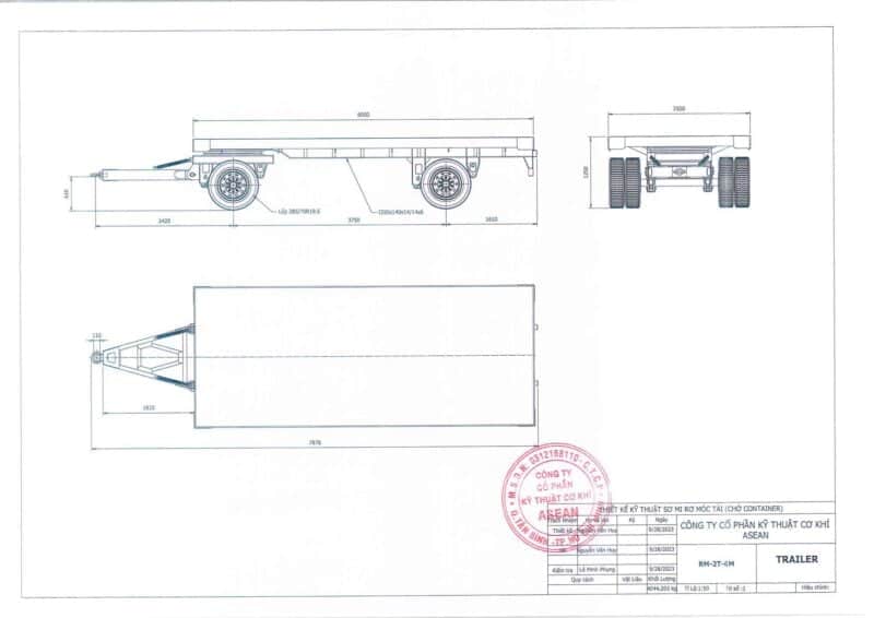 2 axle trailer for sale