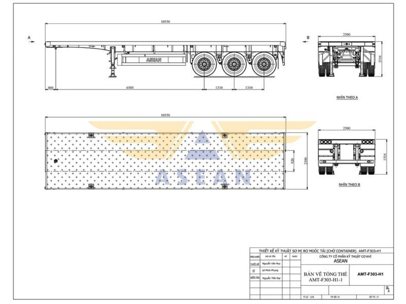 30 ft flatbed trailer