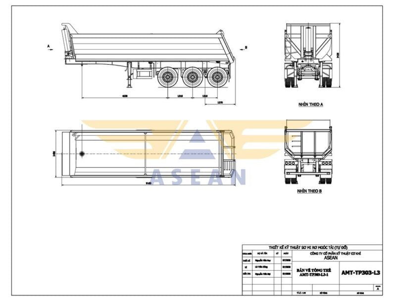 30 yard dump trailer