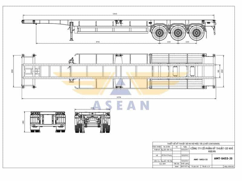 45 ft trailer