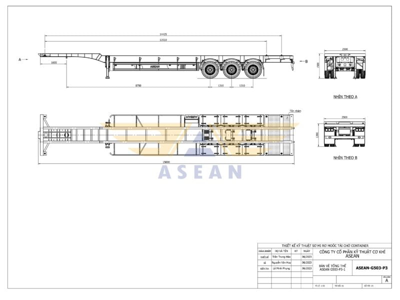 50' gooseneck trailer