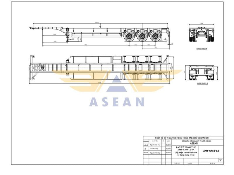 45 foot gooseneck trailer