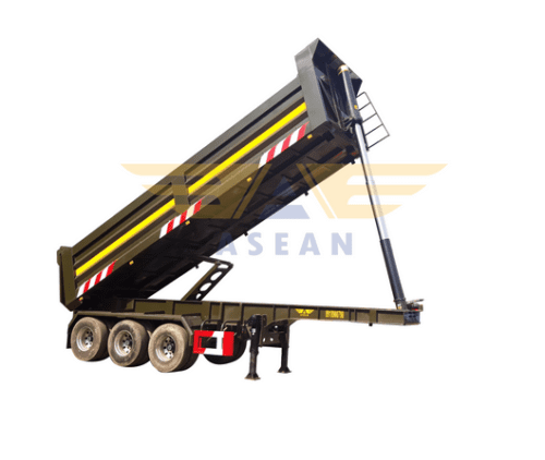 Dump trailer 3 axle