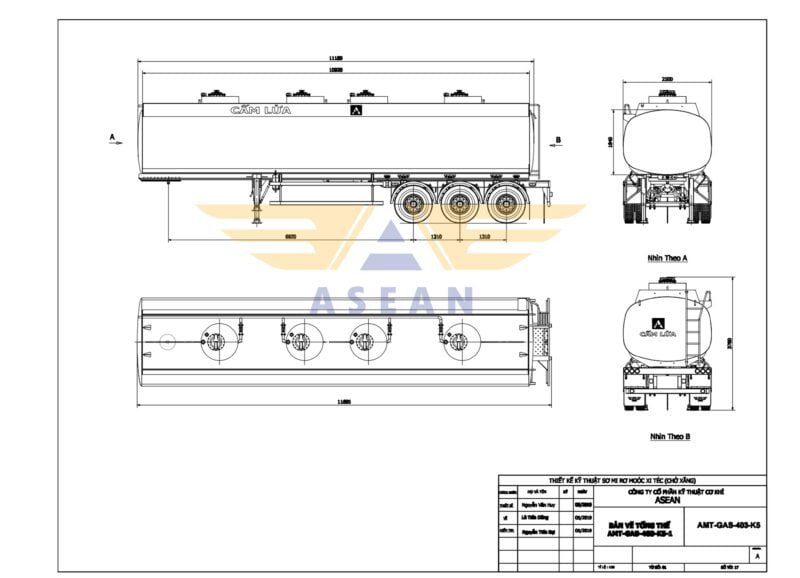 gas tank trailer